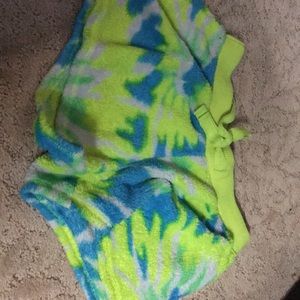 Kid tie die shorts